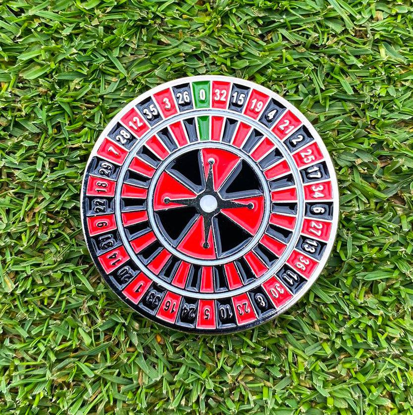 Golf Ball Marker - Roulette Wheel