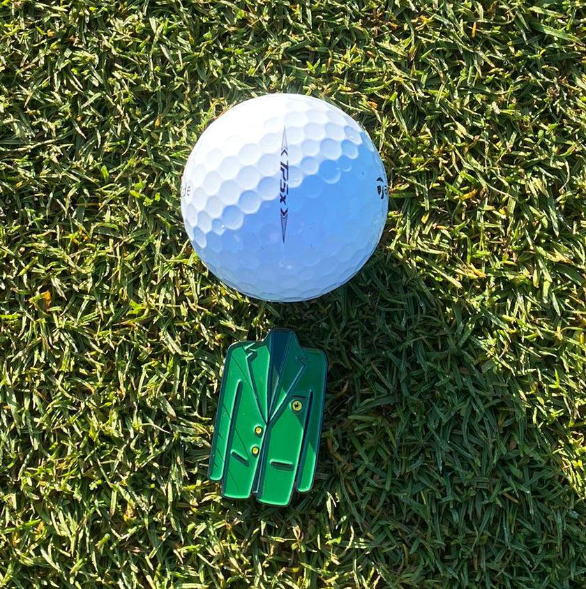 Masters Jacket Golf Ball Marker