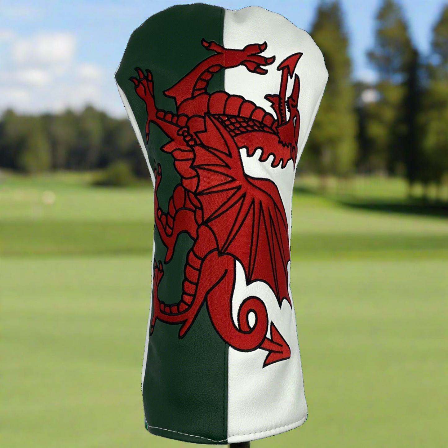 Wales Golf Driver Headcover
