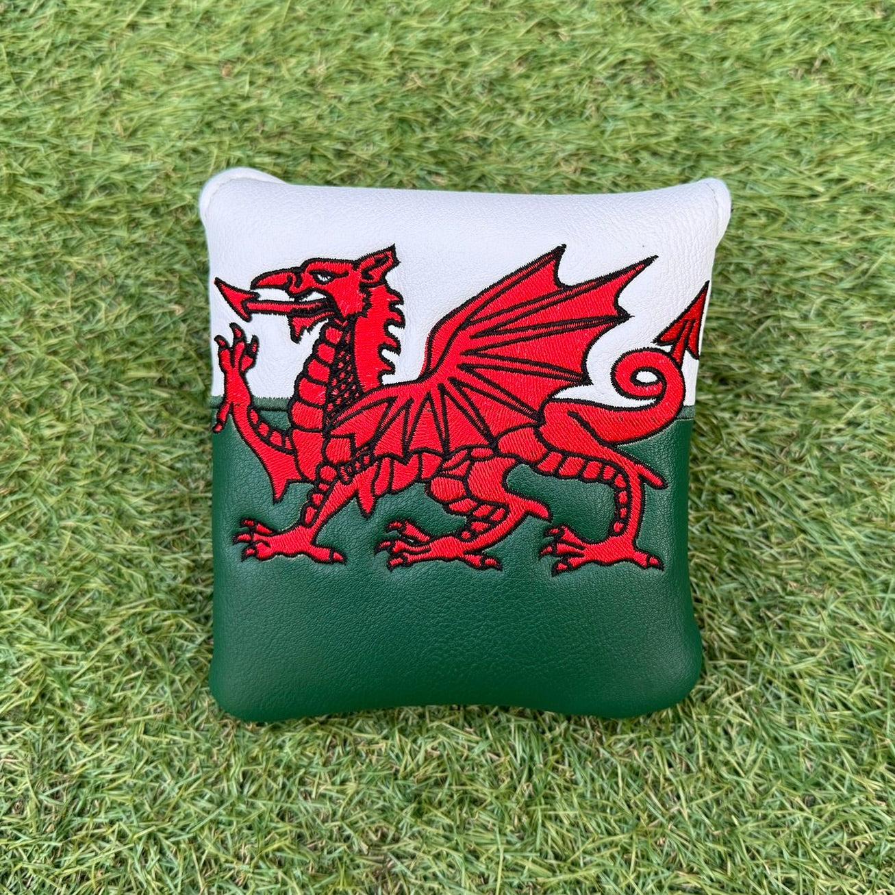Wales Golf Mallet Headcover