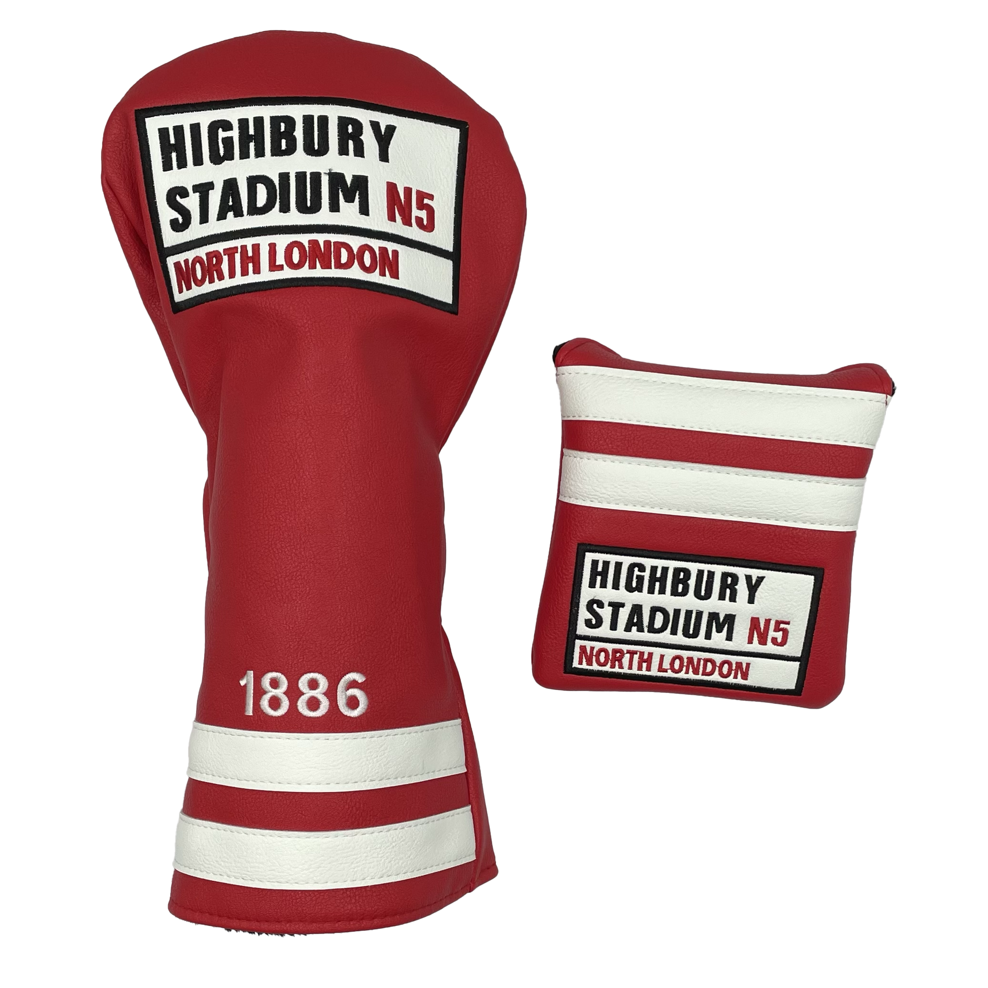 Arsenal Driver & Mallet Headcover Bundle