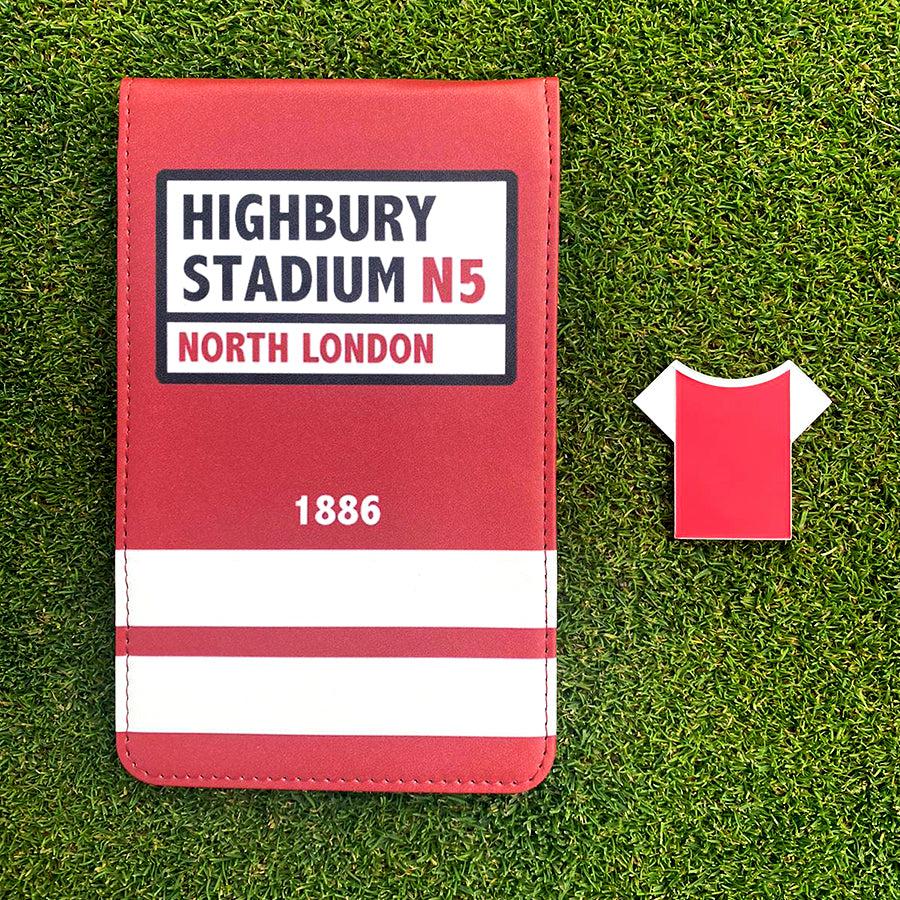 Arsenal Scorecard Holder & Marker Bundle