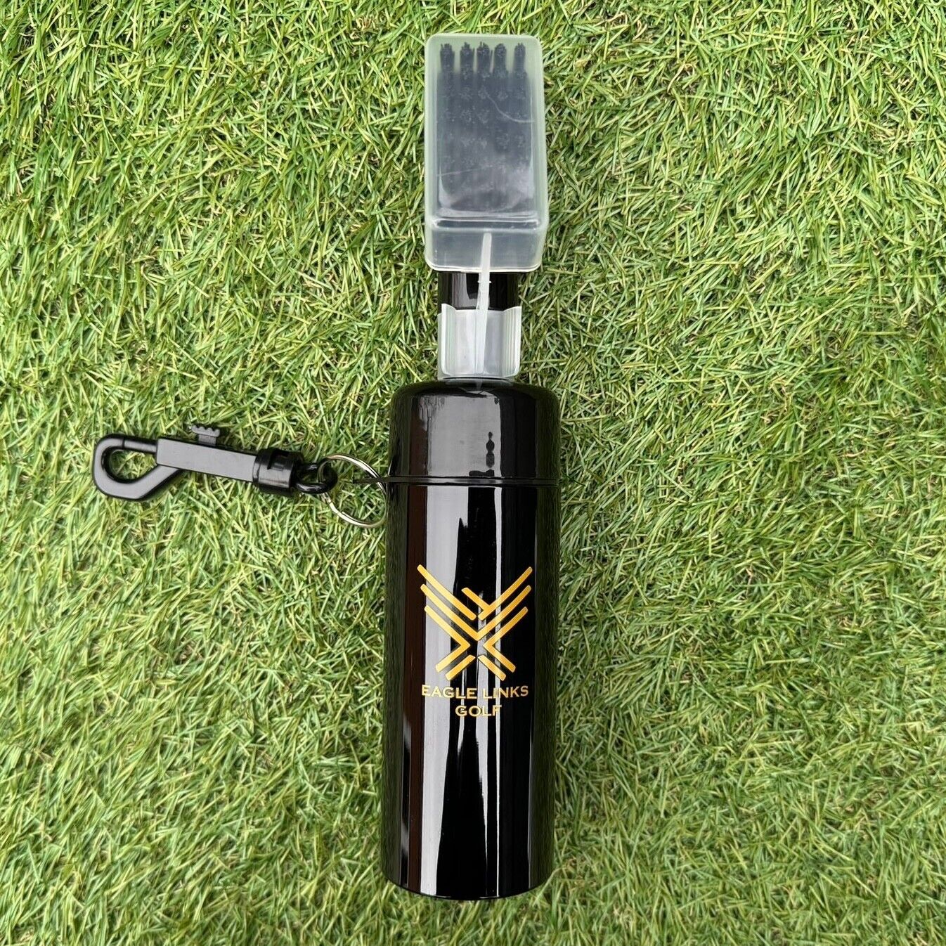 Golf Club Cleaner Brush - Black