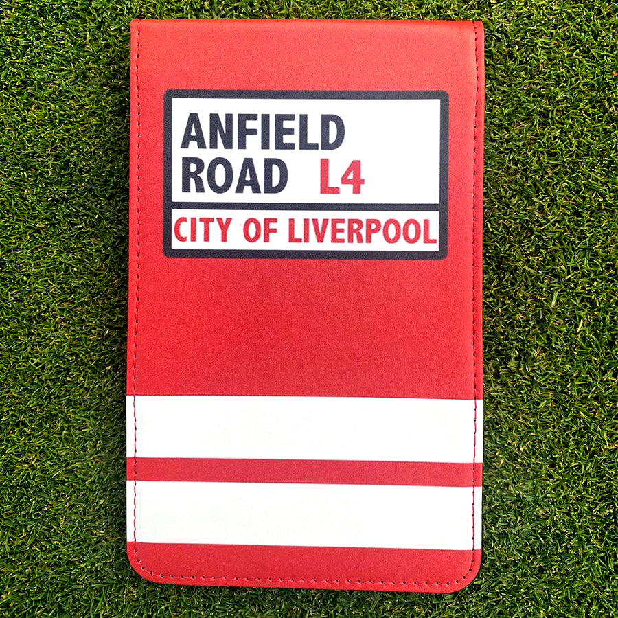 Liverpool (Anfield) Golf Scorecard Holder / Yardage Book