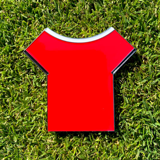Red Football Shirt Golf Ball Marker - Liverpool