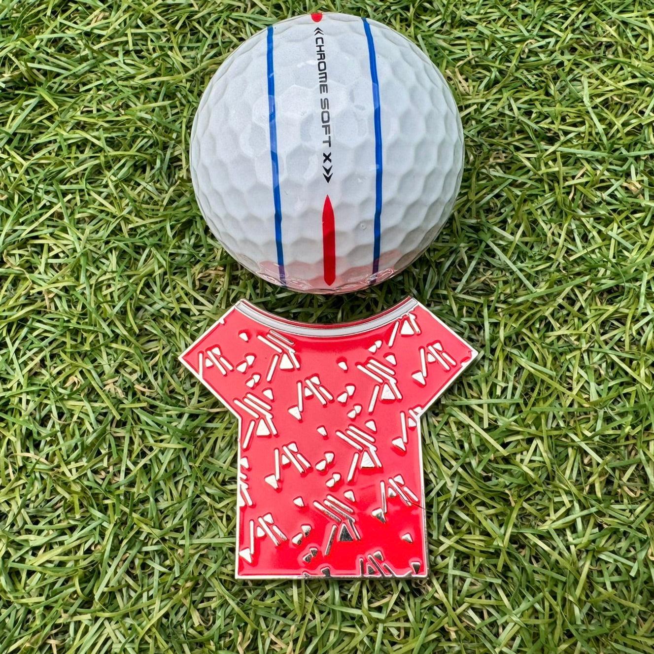 Liverpool '89 Retro Golf Ball Marker