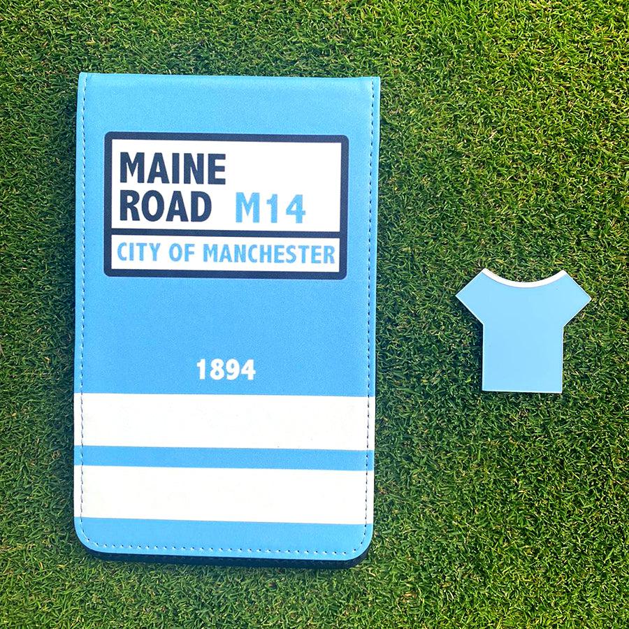 Man City Scorecard Holder & Marker Bundle