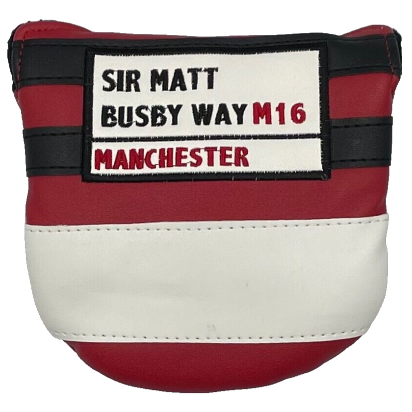 Manchester United Golf Mallet Cover, Front cover
