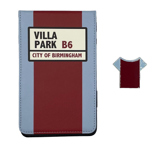 Aston Villa (Villa Park) Golf Scorecard Holder & Marker Bundle