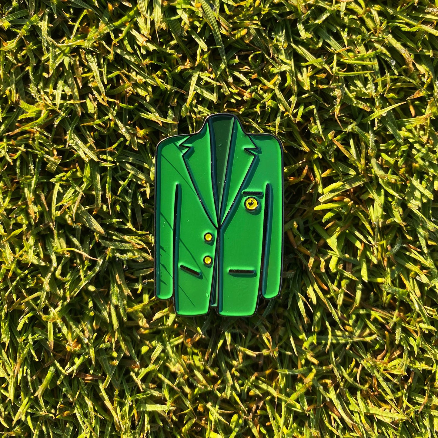 Golf Ball Marker - Masters Themed Green Jacket